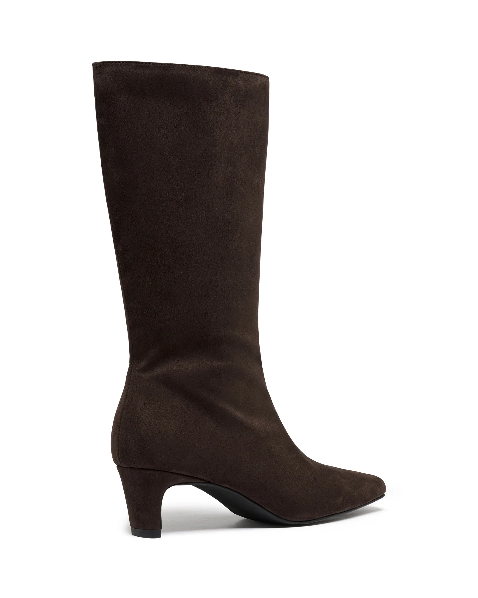 Rhome Tall Boot Chocolate Suede - Image 3