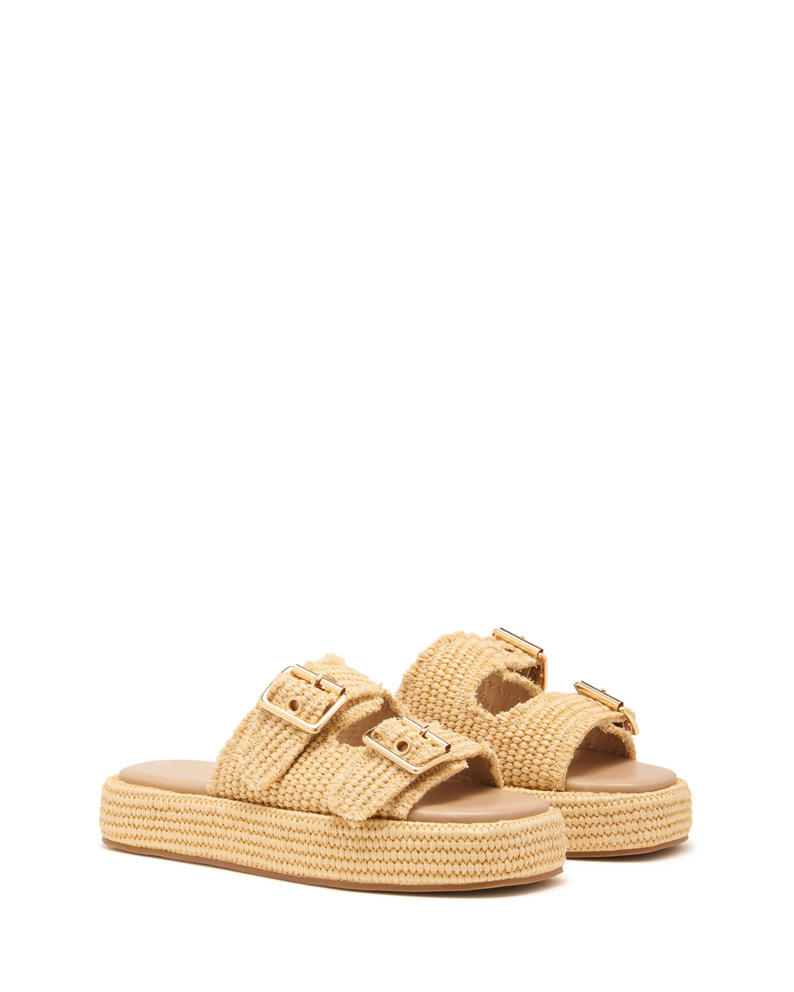 Rustic Sandal Natural Raffia - Image 2