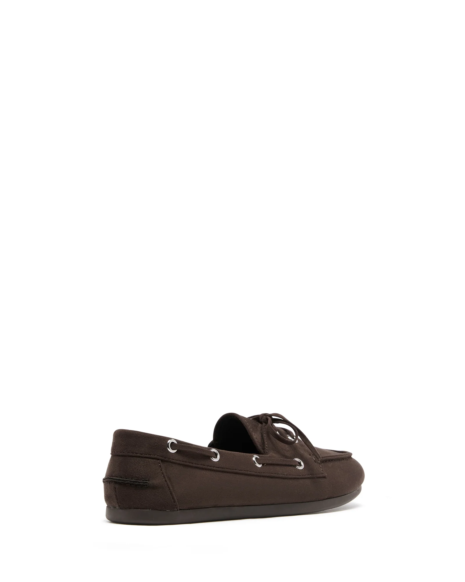 Sailor Boat Shoes Chocolate Microsuede - Image 3
