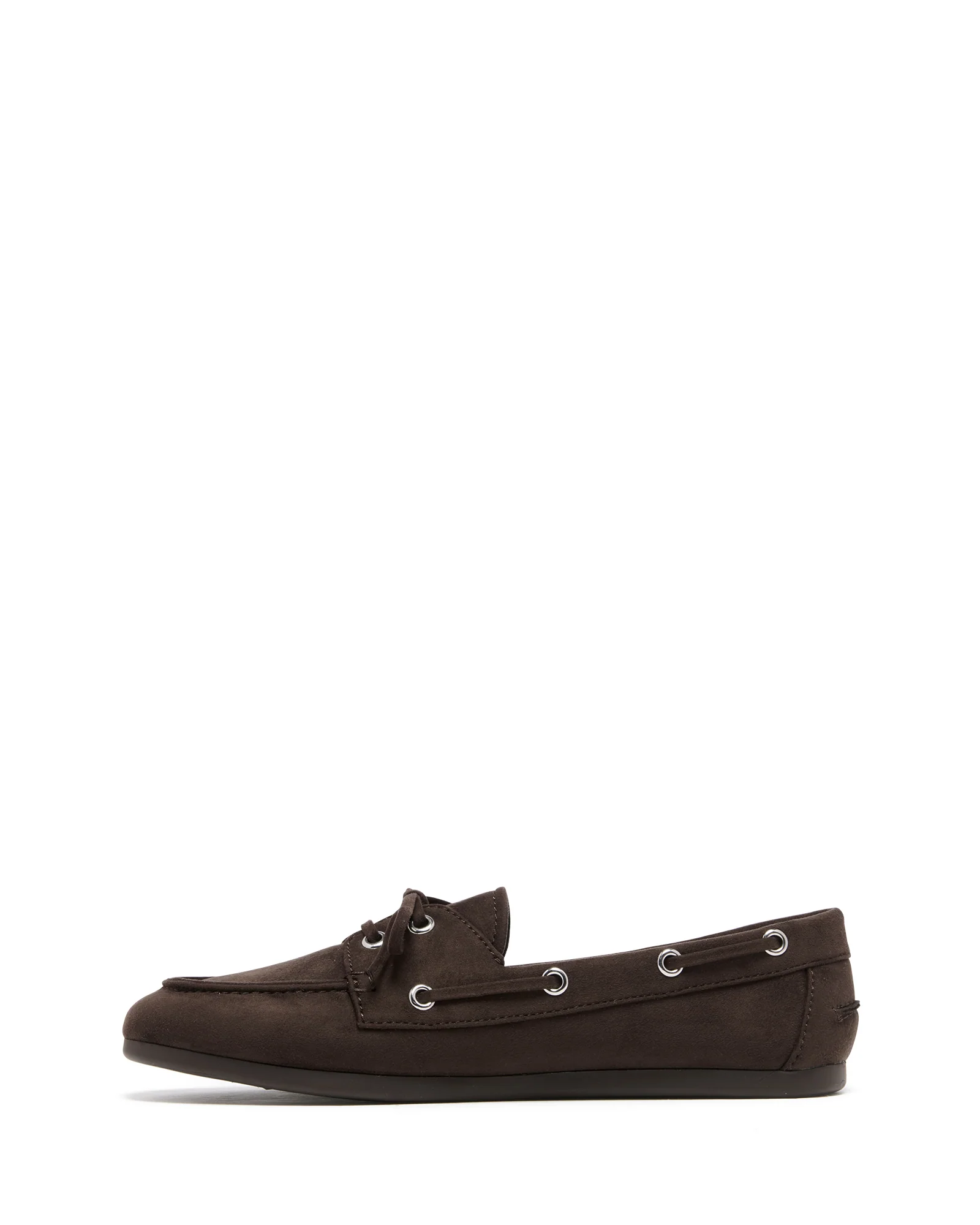 Sailor Boat Shoes Chocolate Microsuede - Image 4