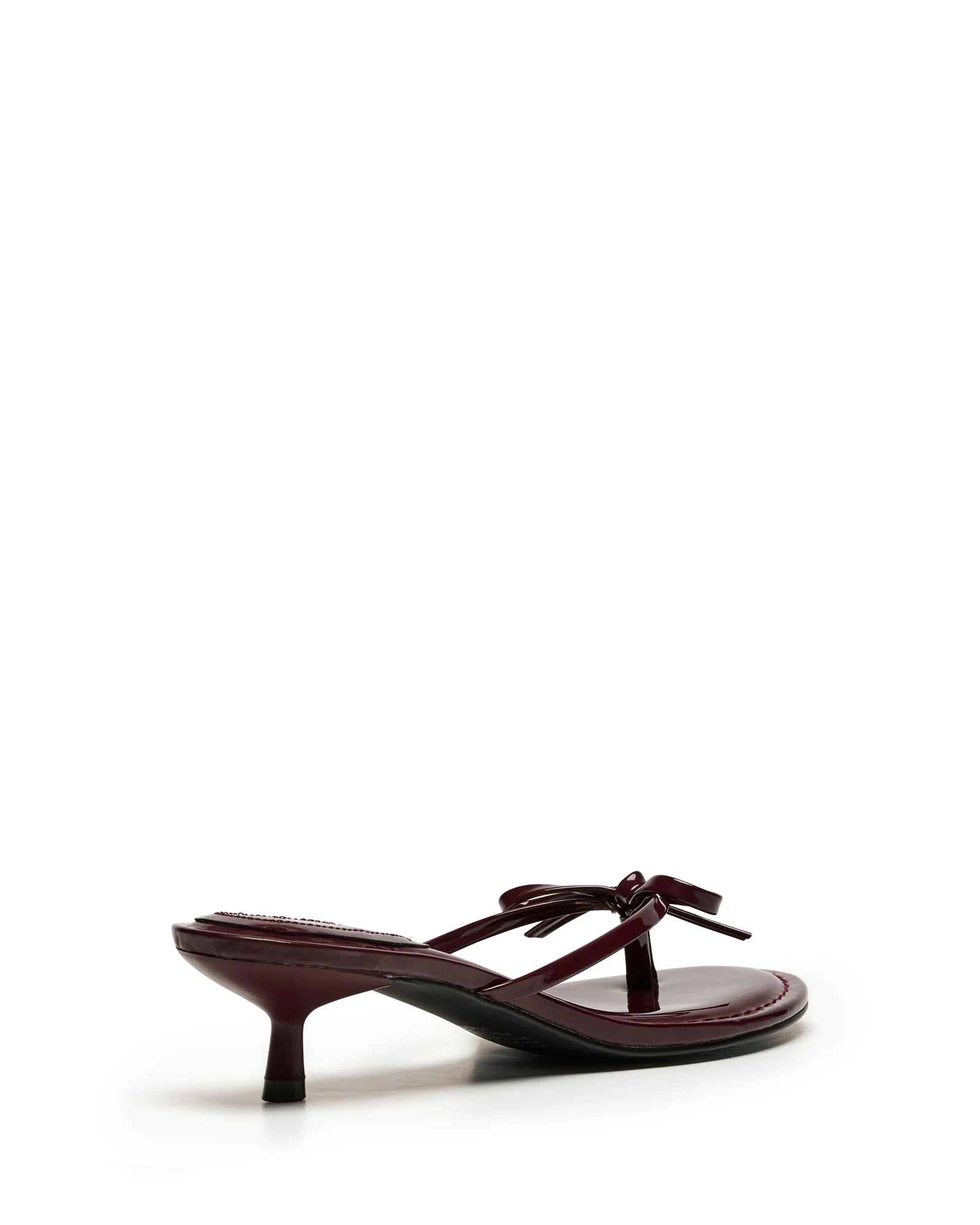 Somer Thong Heel Bordeaux Patent - Image 3