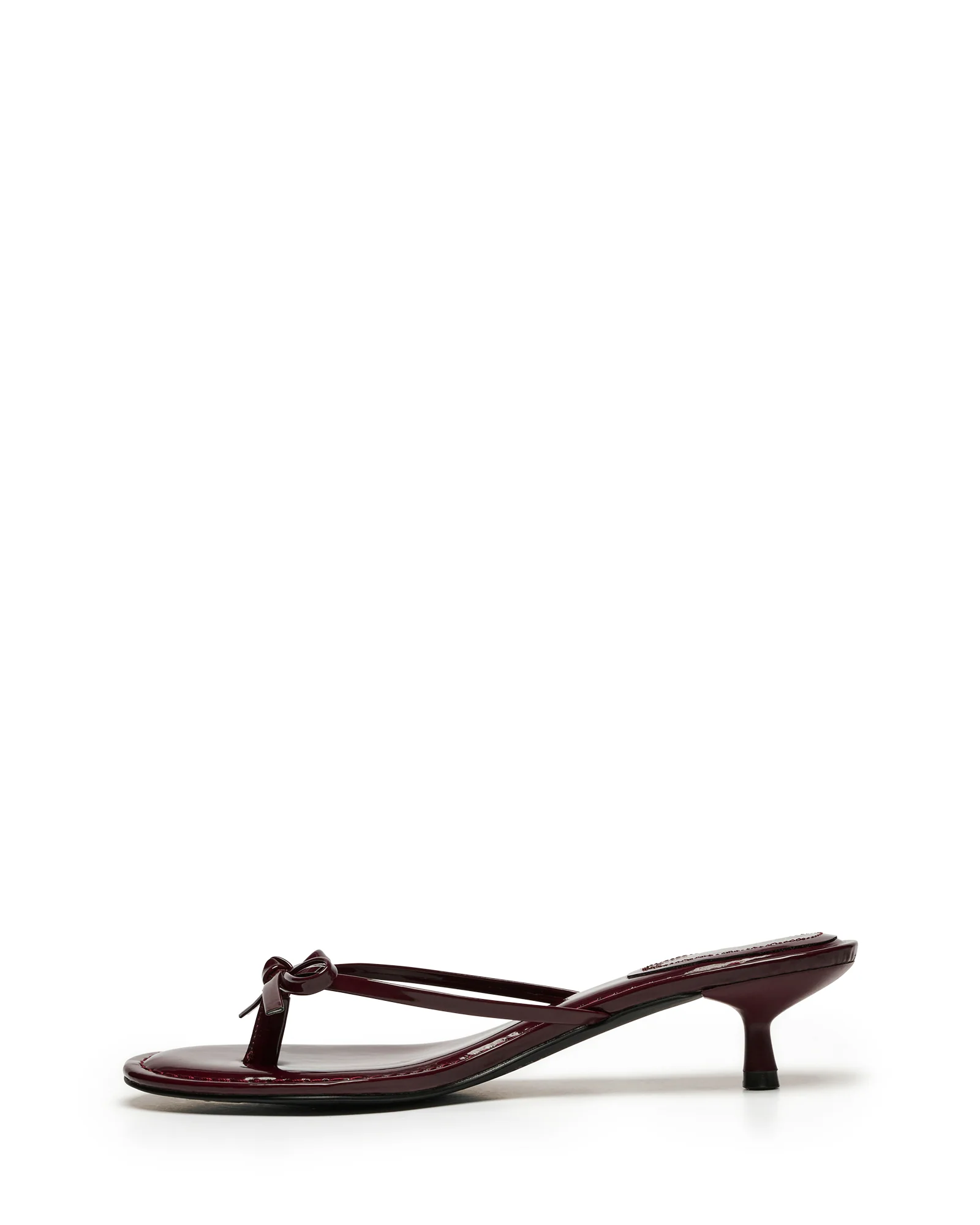 Somer Thong Heel Bordeaux Patent - Image 4