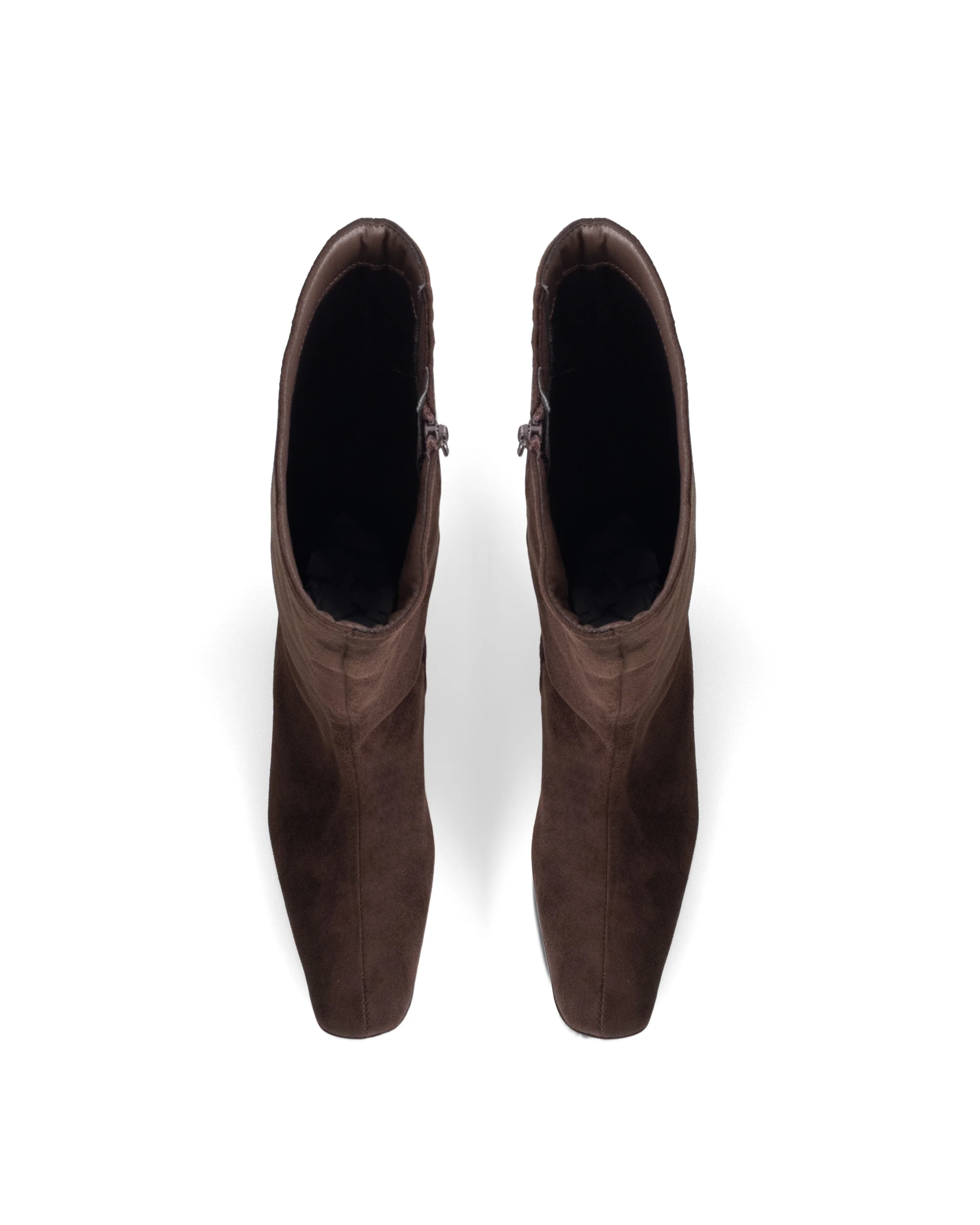 Spicy Tall Boot Chocolate Faux Suede - Image 4