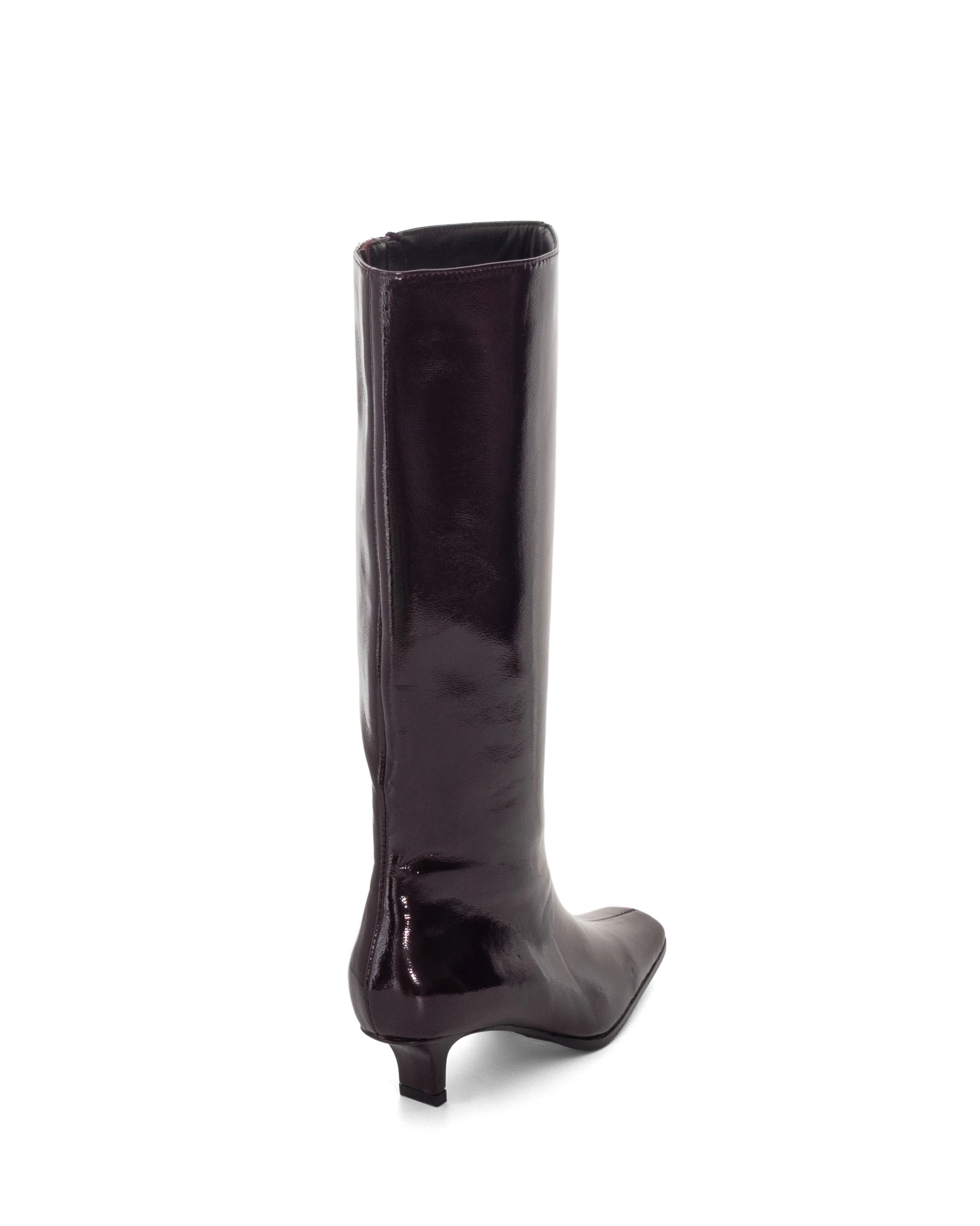 Spicy Tall Boot Port Crinkled Patent - Image 3