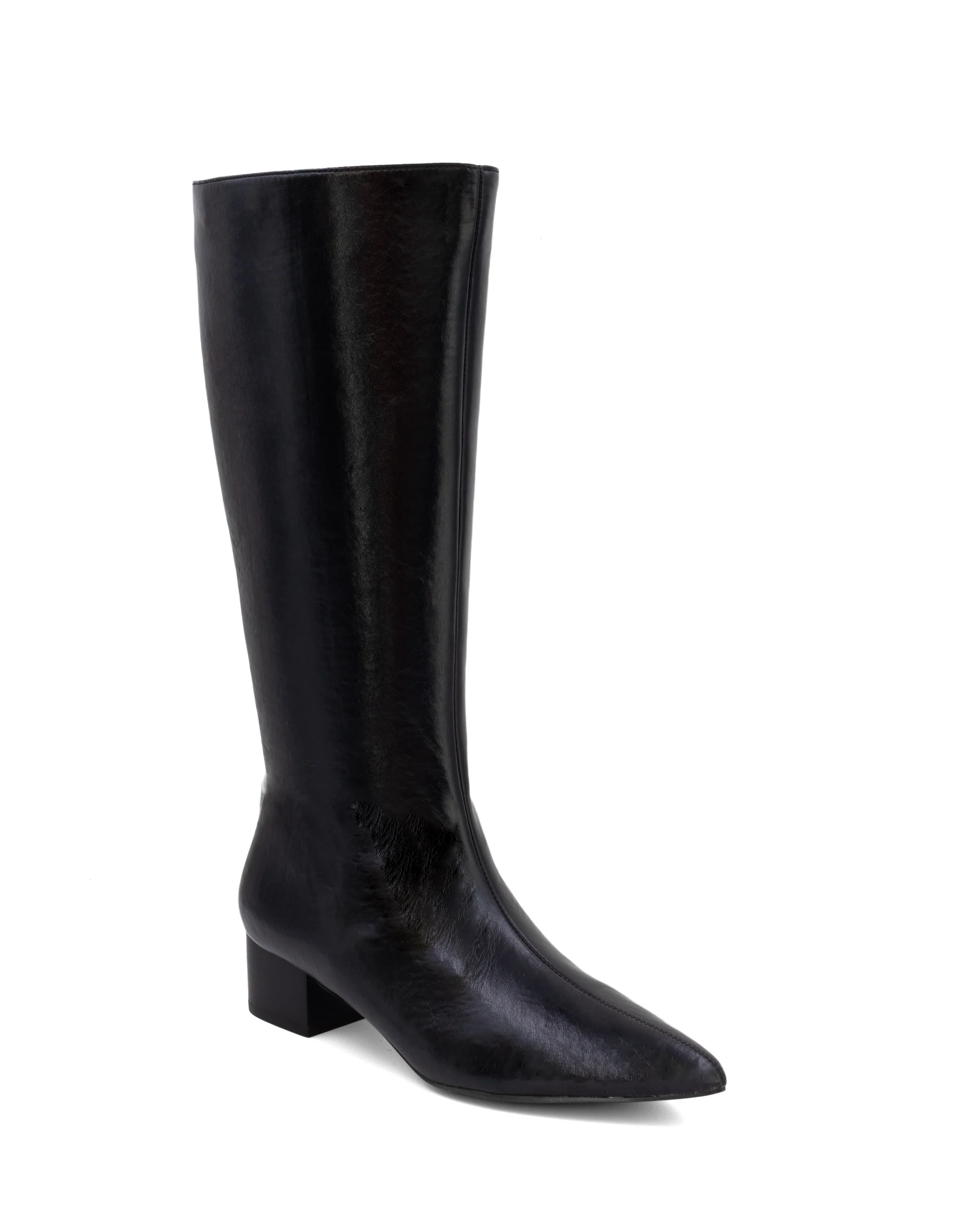 Steevie Tall Boot Black Textured - Image 5