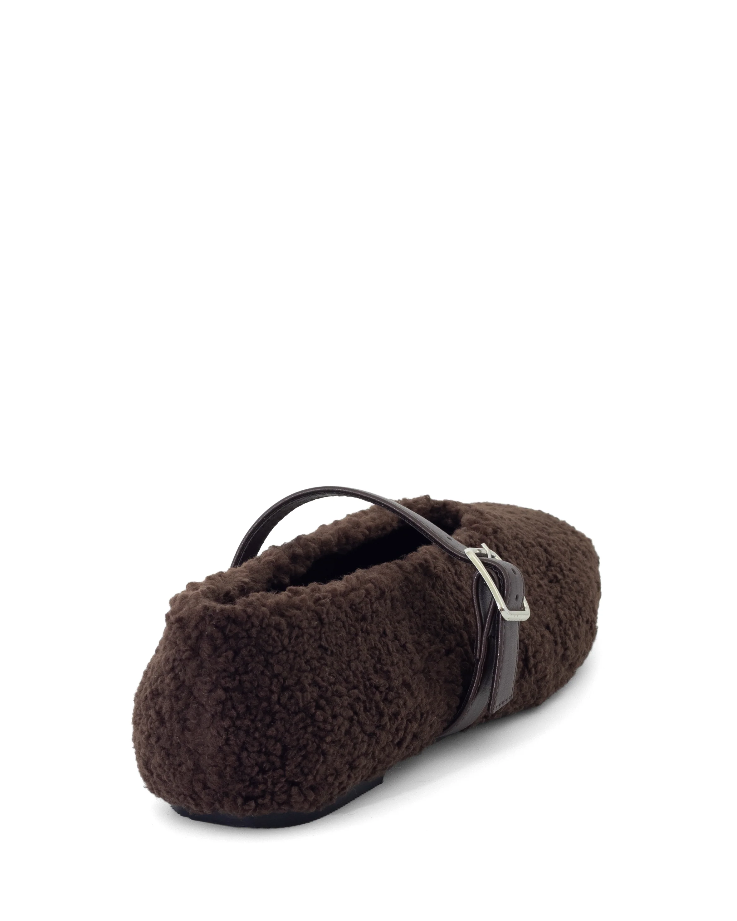 Tilt Ballet Flat Chocolate Teddy - Image 3