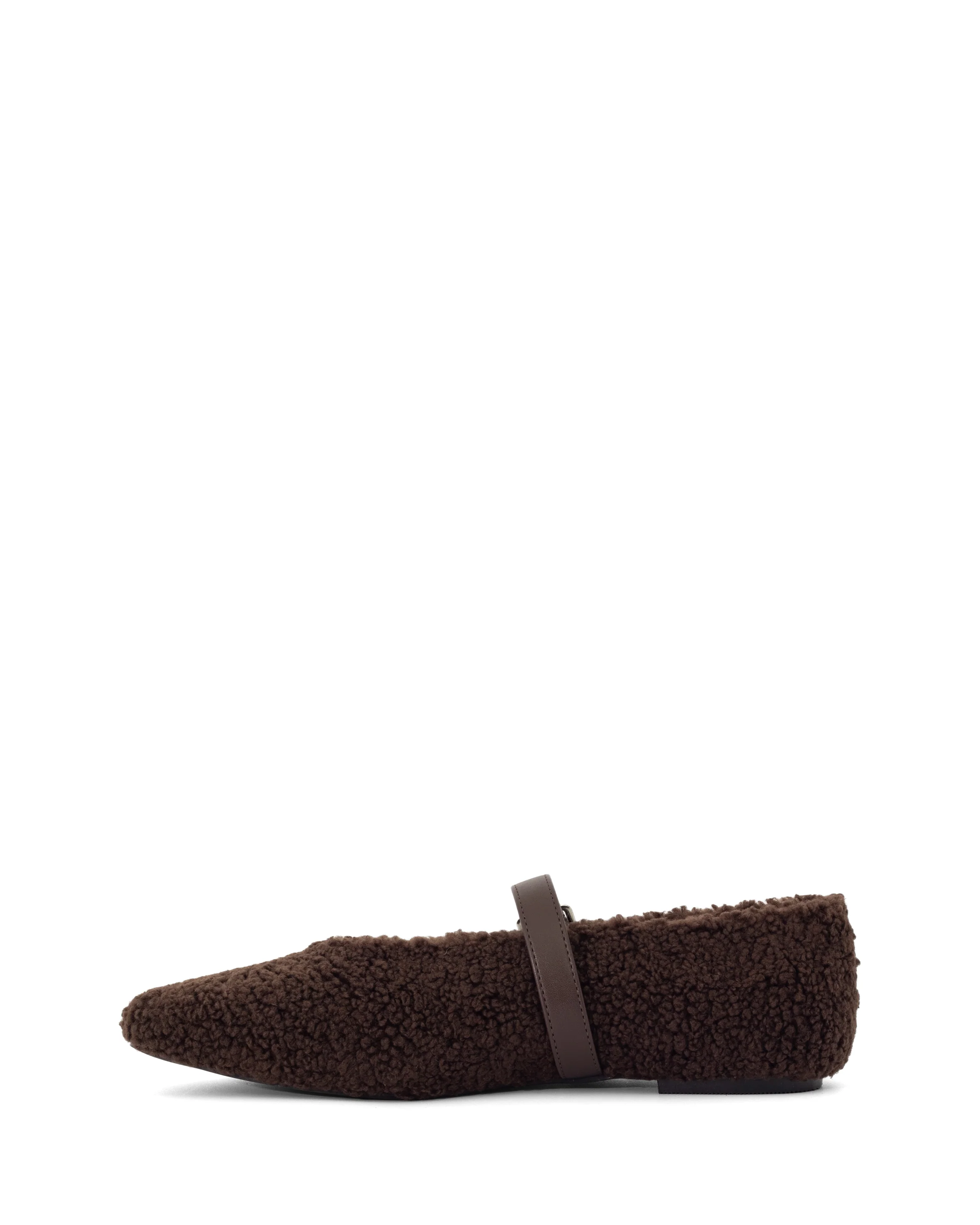 Tilt Ballet Flat Chocolate Teddy - Image 5