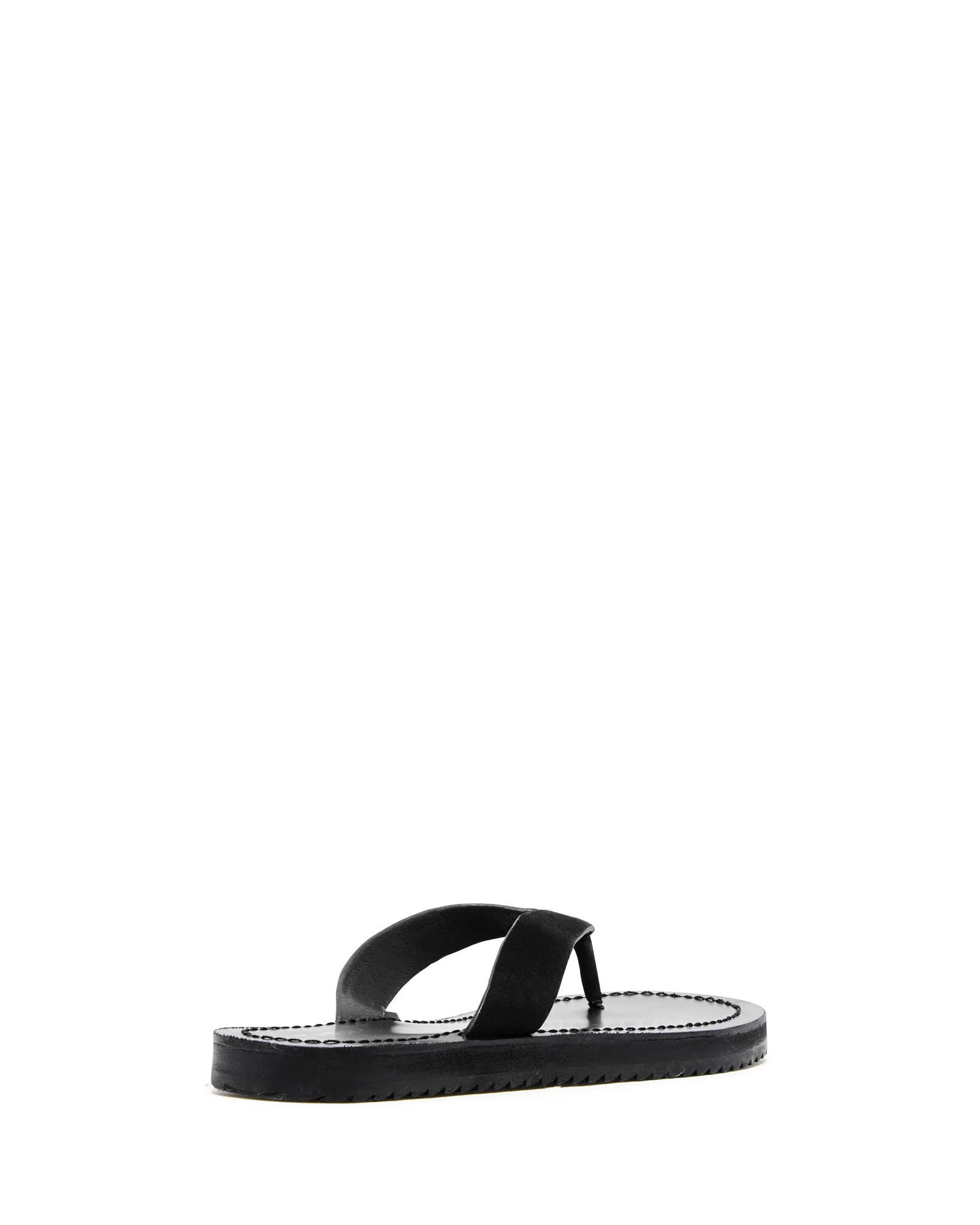 Undone Thong Sandal Black Suede - Image 4