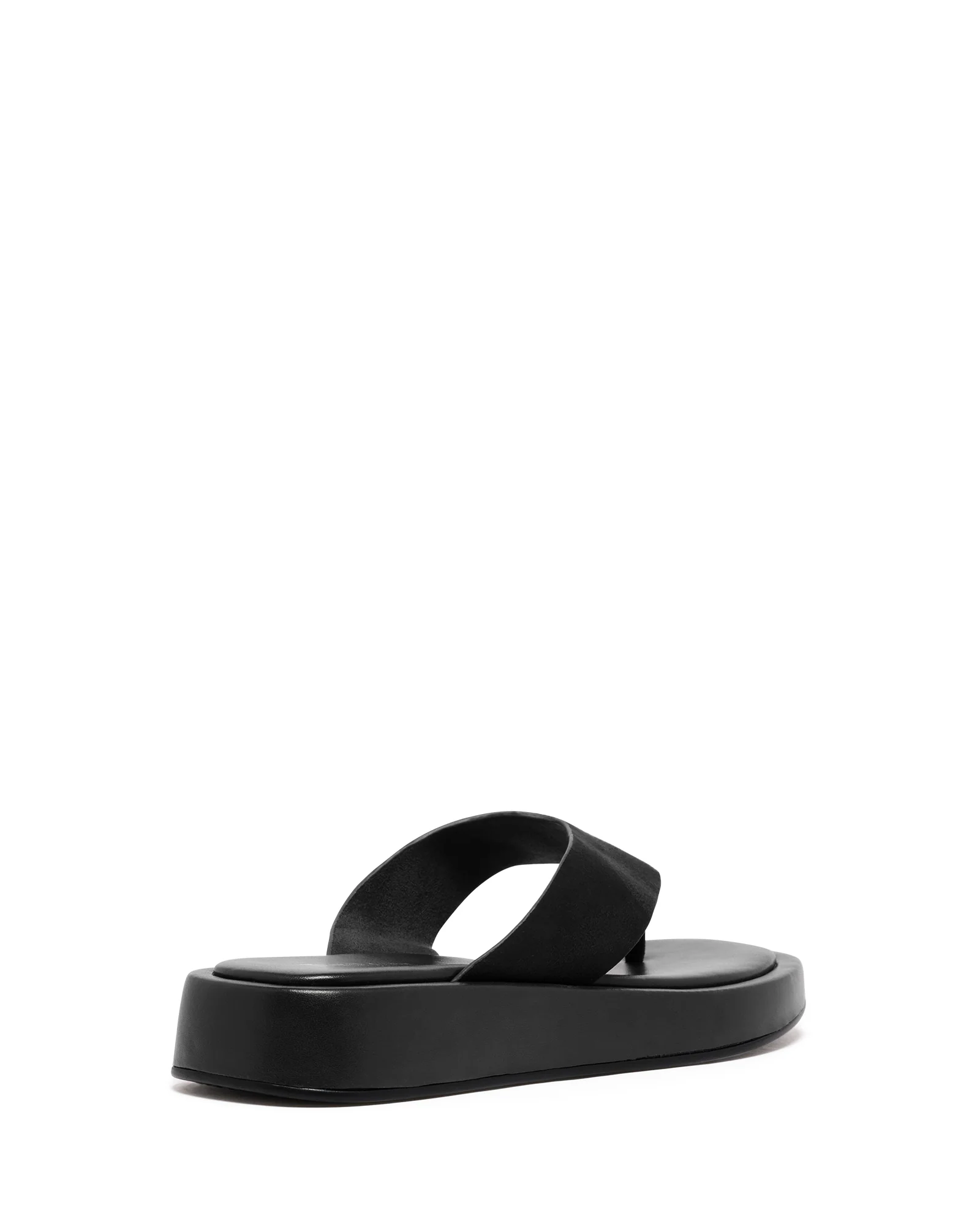 Veda Thong Sandal Black Suede - Image 3
