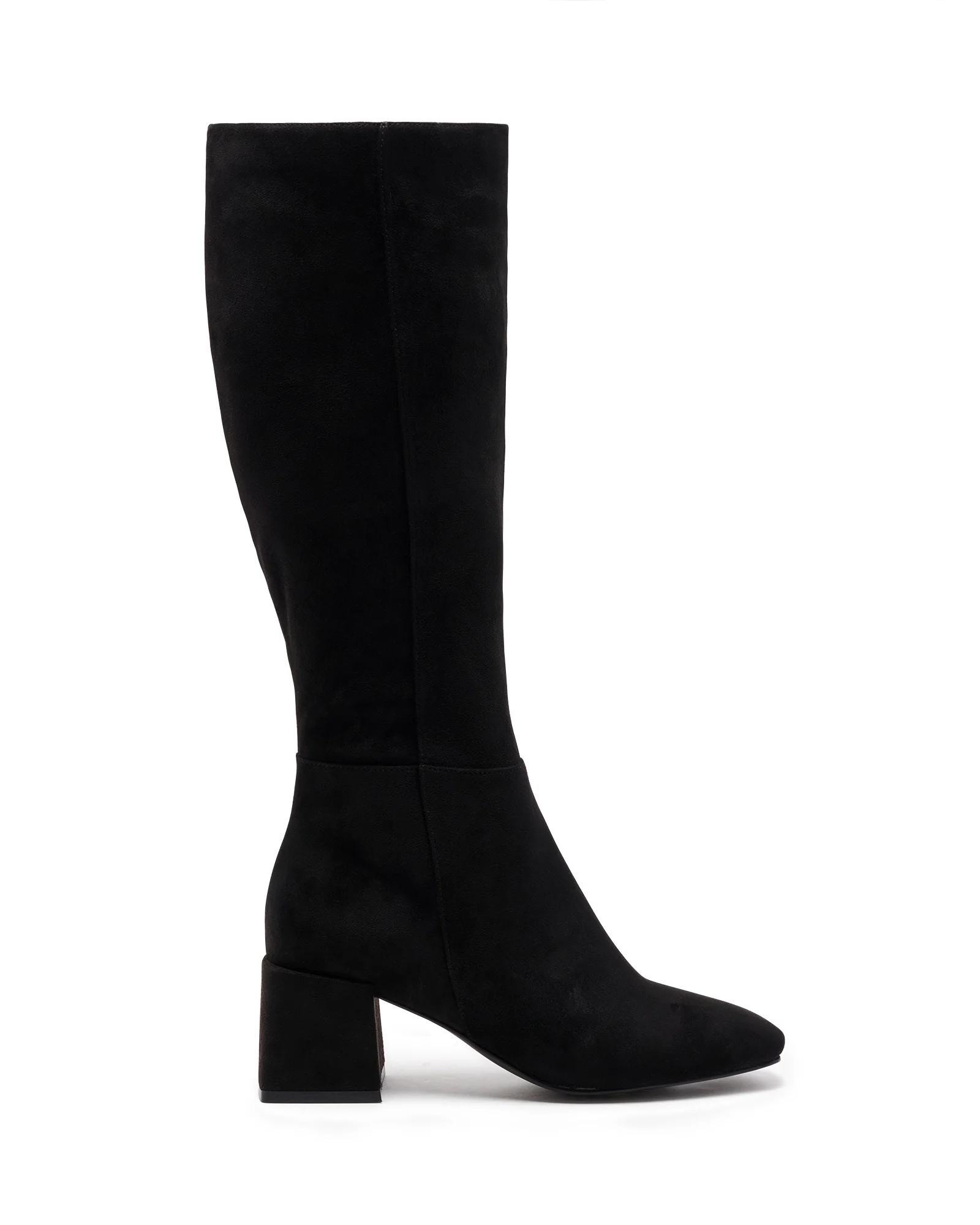 Wolf Tall Boot Black Suede