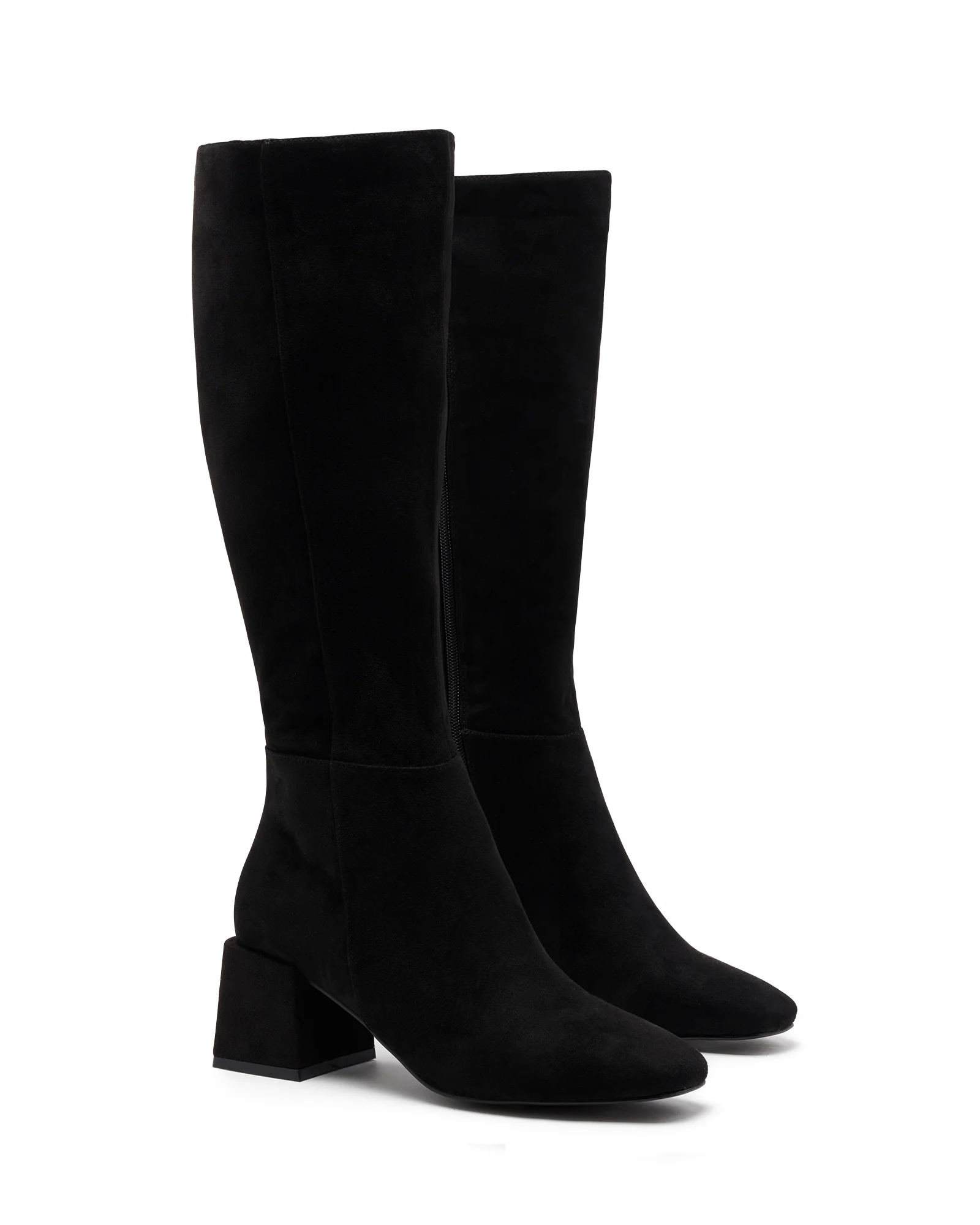 Wolf Tall Boot Black Suede - Image 2
