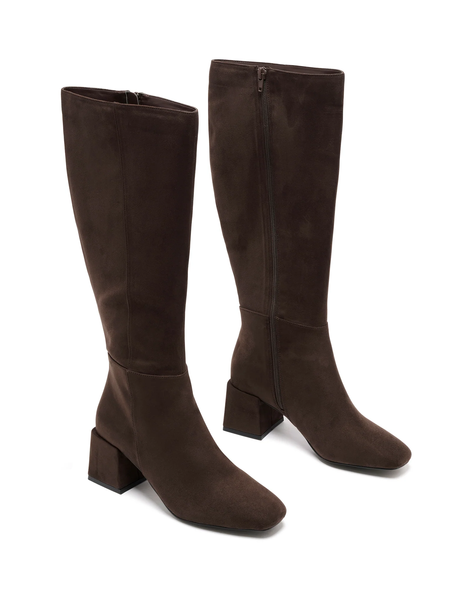 Wolf Tall Boot Chocolate Suede - Image 2