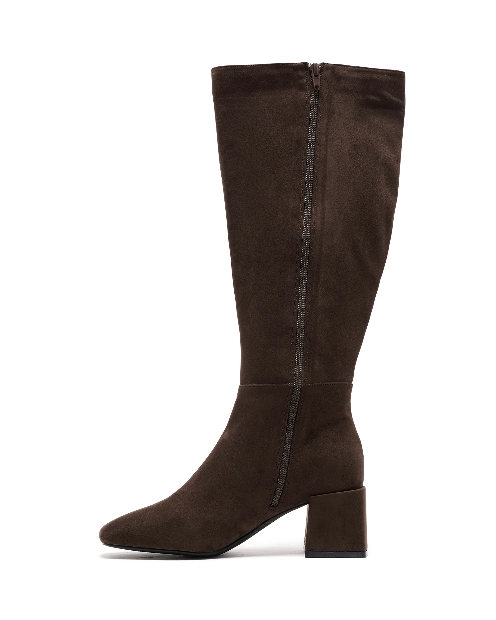 Wolf Tall Boot Chocolate Suede - Image 4