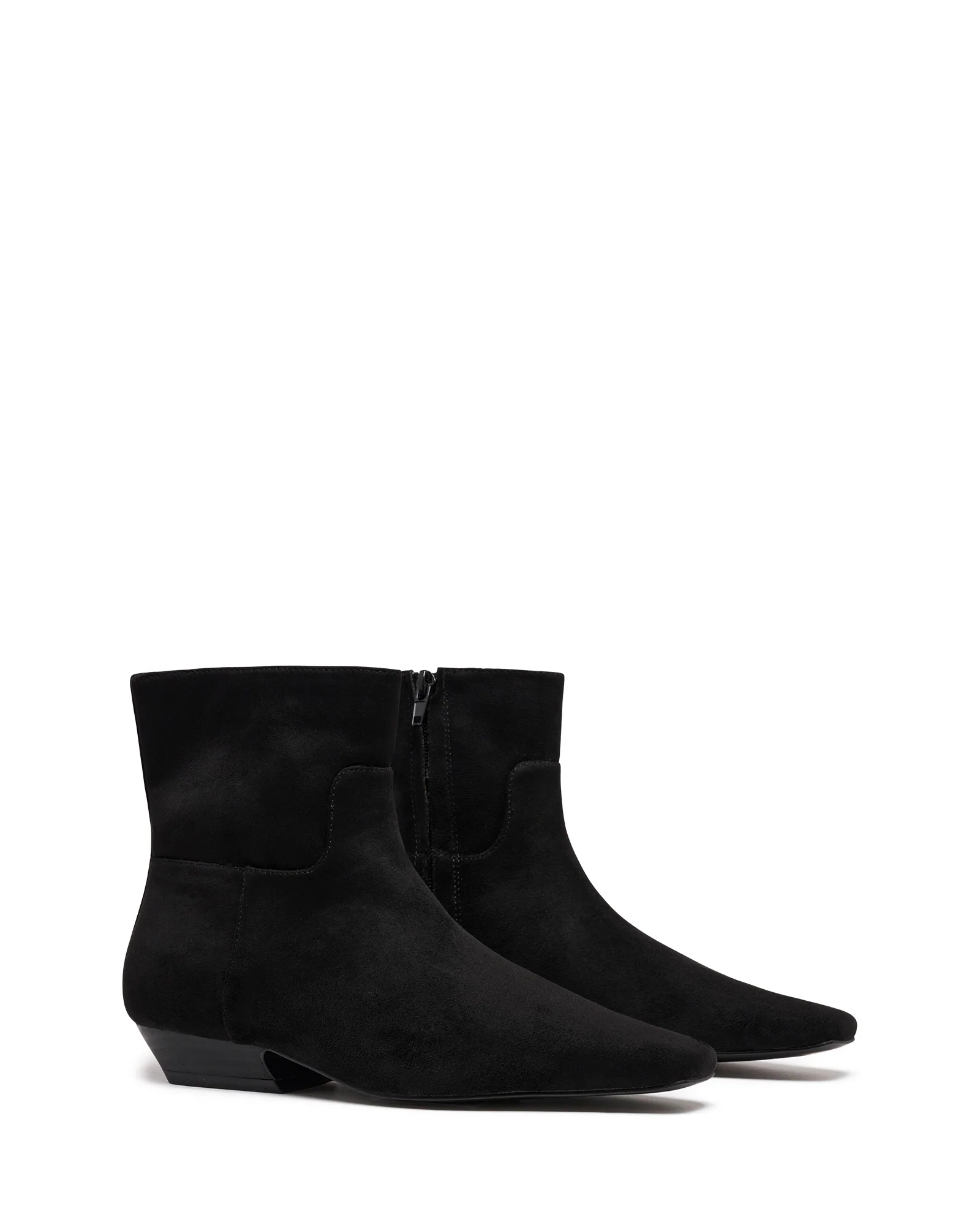 Xanthe Ankle Boot Black Suede - Image 2