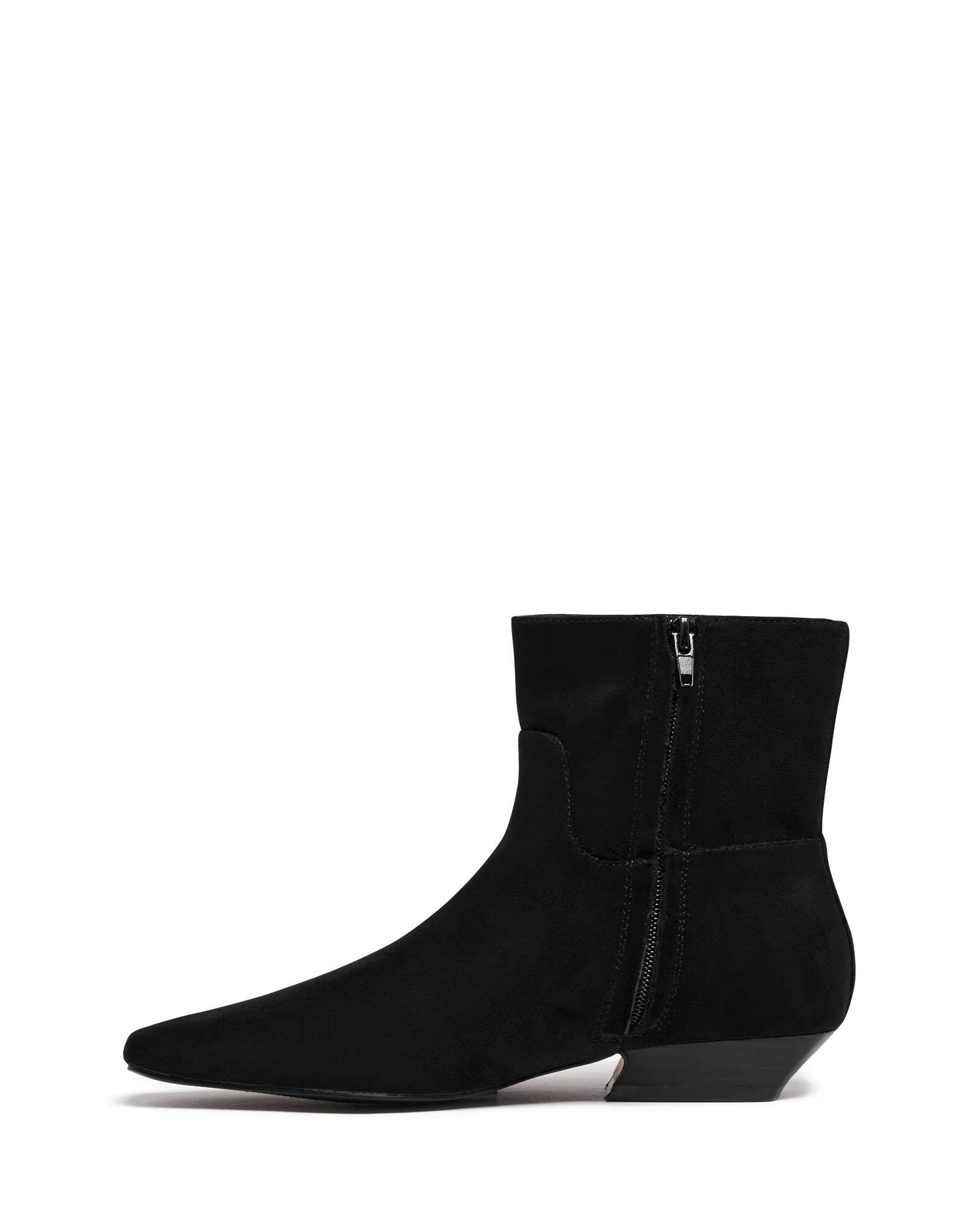 Xanthe Ankle Boot Black Suede - Image 4