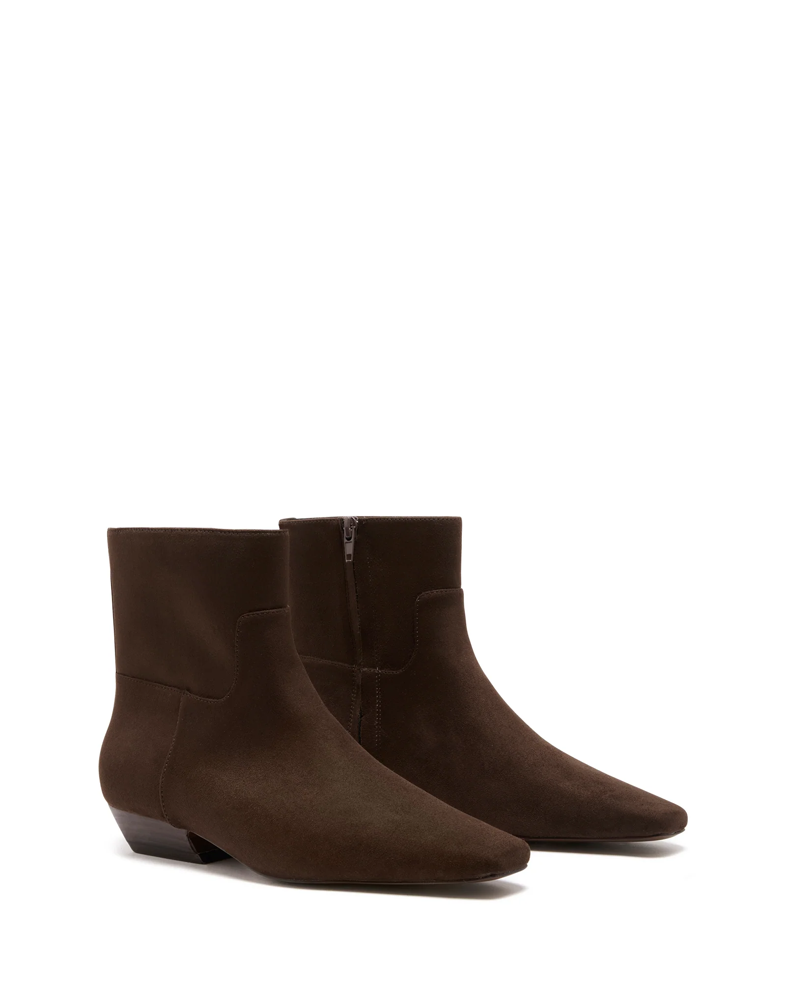 Xanthe Ankle Boot Chocolate Suede - Image 2