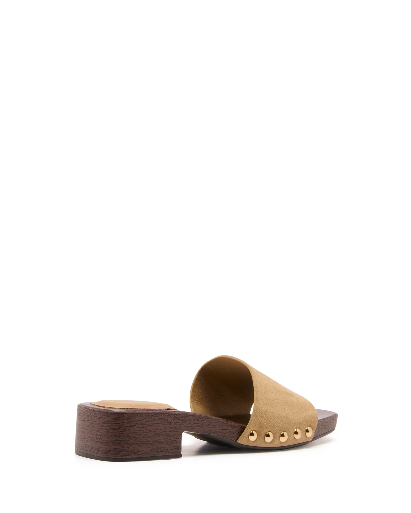 Zane Clog Heel Cashew Suede - Image 3